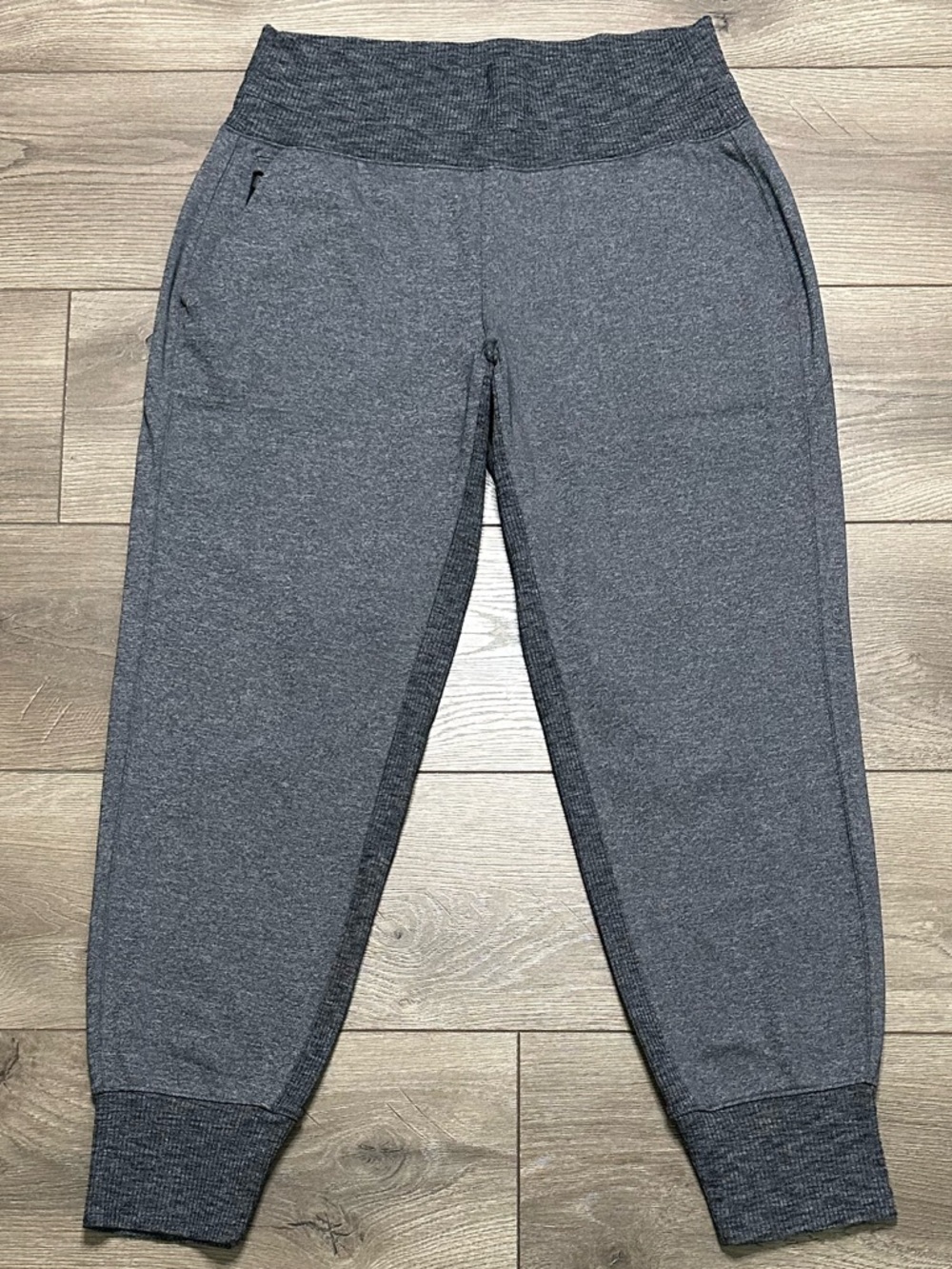 Athleta Venice Jogger High Rise Gray Active Pants Size Medium